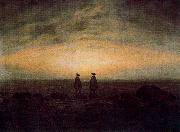 Caspar David Friedrich, Two Men by the Sea